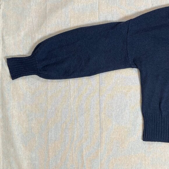 Sonoma Blue Balloon Sleeve Button-Front Cardigan - Small - Picture 4 of 10